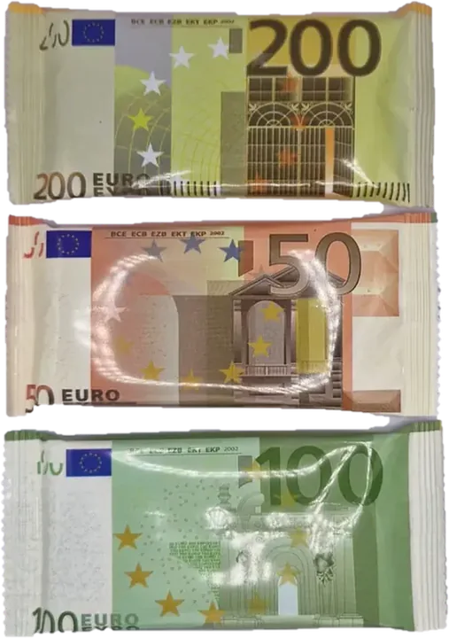 Schokoladen Euro Tafel 50g VE36 – Artikel 1012
